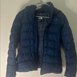The North Face Women's Navy Puffer Jacket